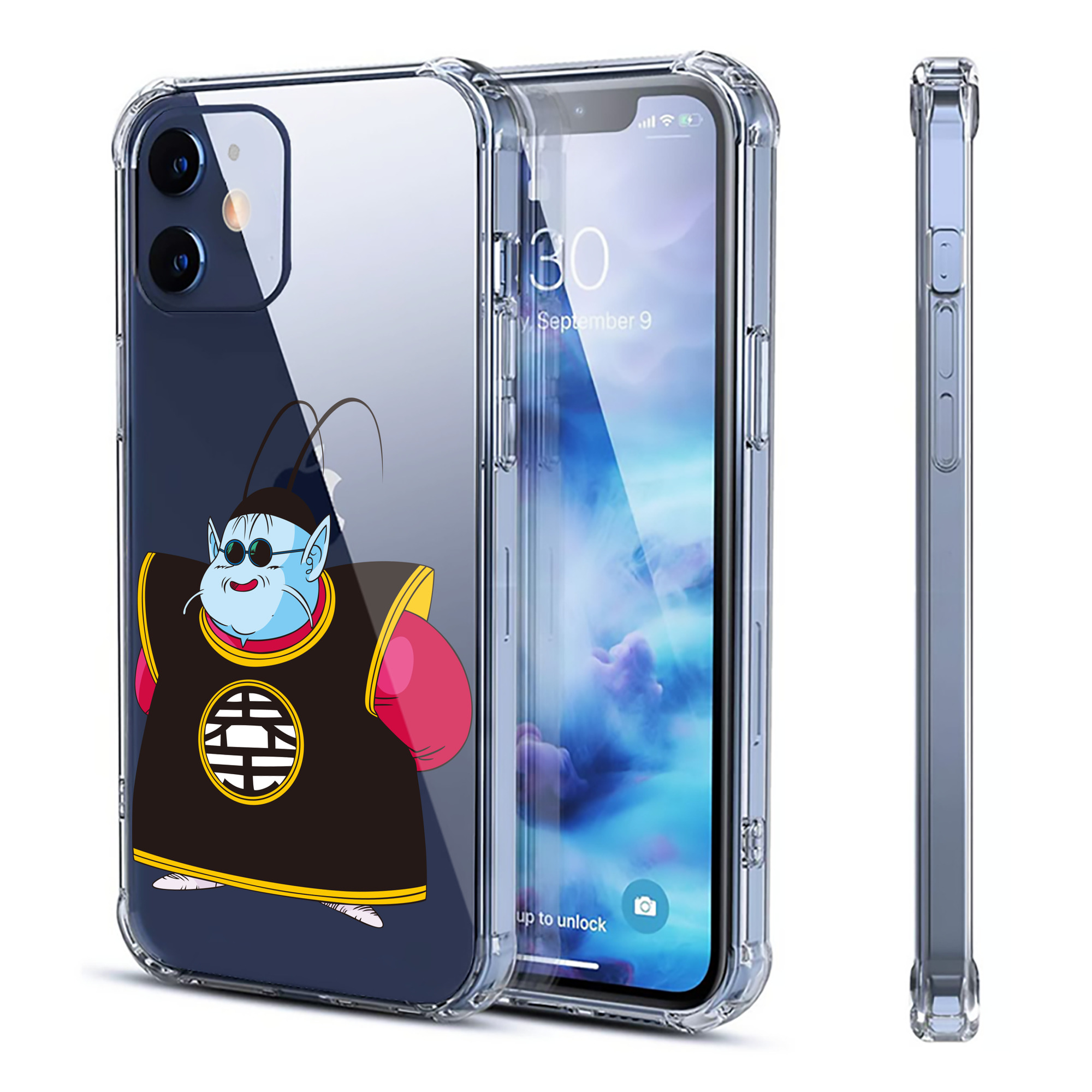 （画像用） ドラゴンボール DRAGON BALL 【iPhone 12シリーズ対応】透明スマホケース（クリアソフトケース）